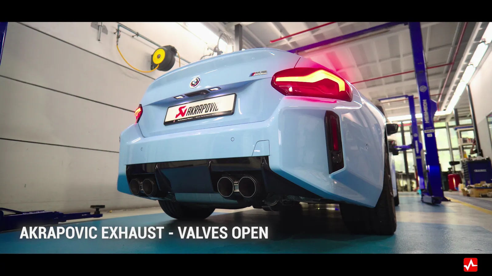 BMW M2 with Akrapovic