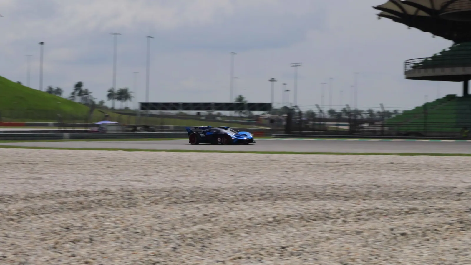 Bolide on track