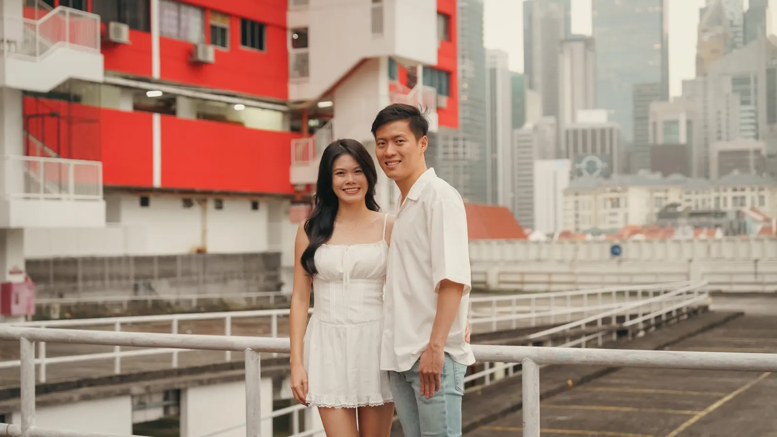 Chinatown pre-wedding shoot