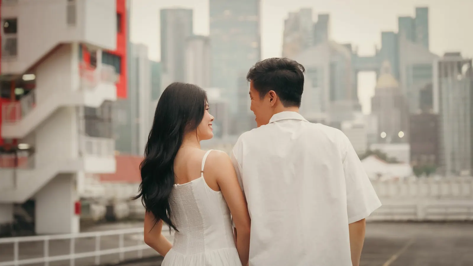 Chinatown pre-wedding shoot