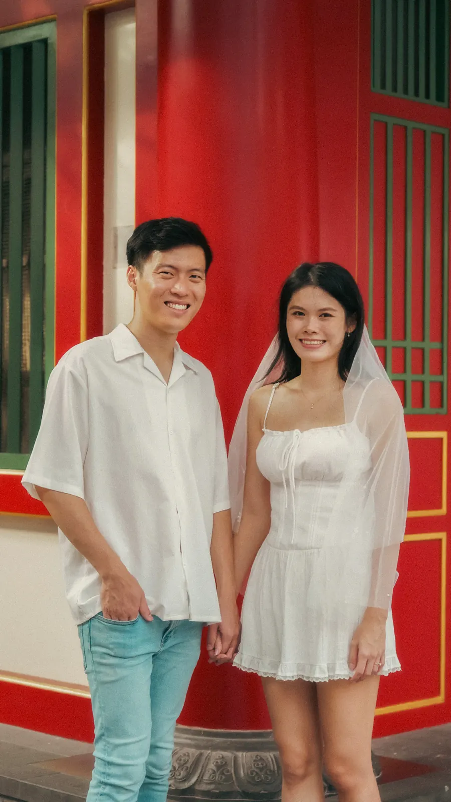 Chinatown pre-wedding shoot