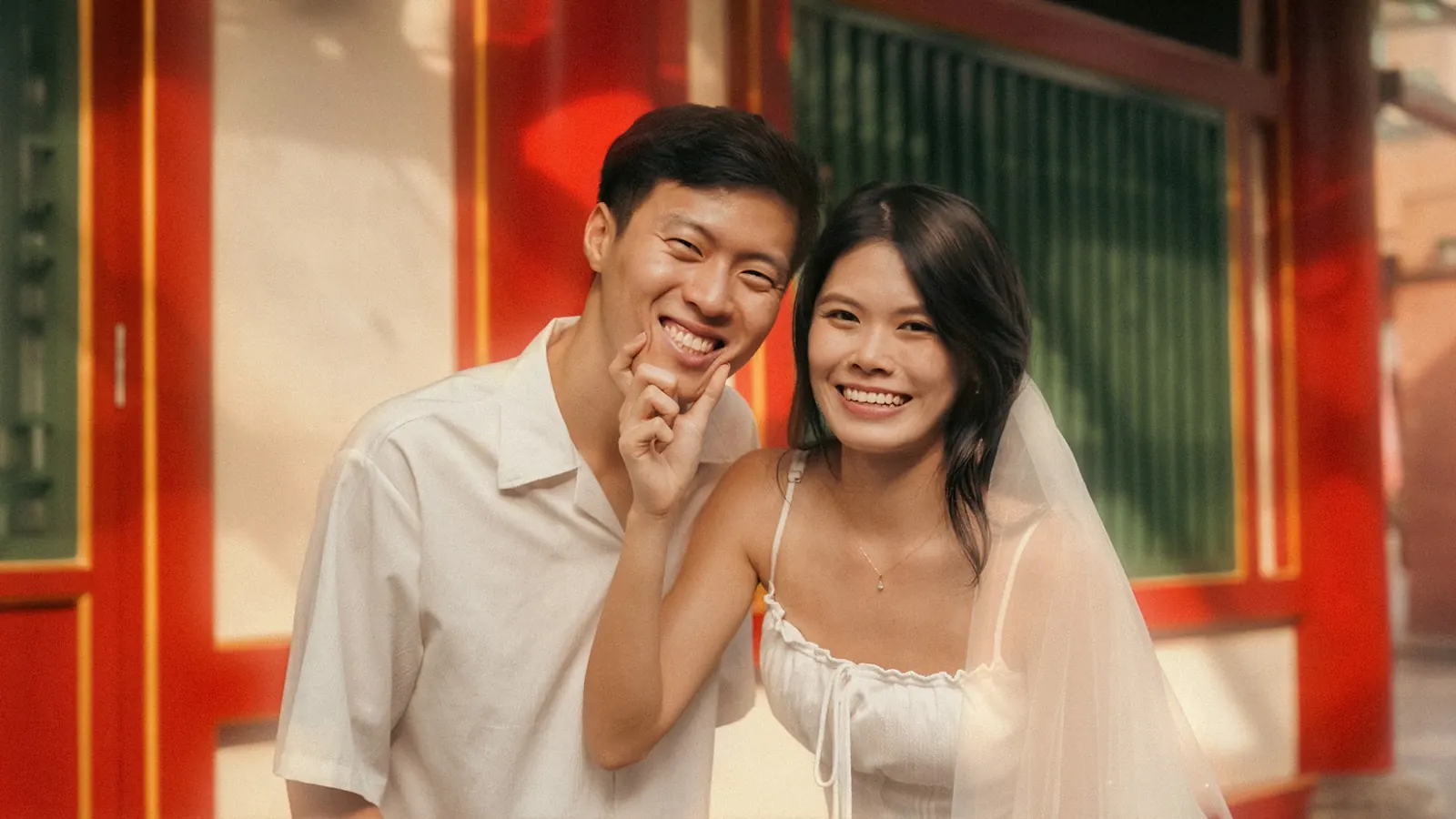 Chinatown pre-wedding shoot